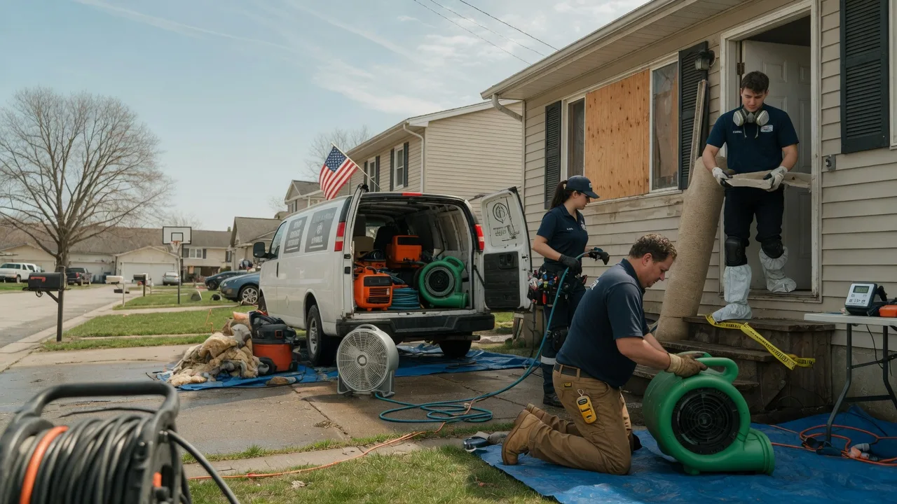 Water Damage Restoration in Rives Junction, MI near me
